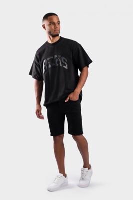 Richesse Bold Korte Broek Heren Zwart - Maat 33 - Kleur: Zwart | Soccerfanshop