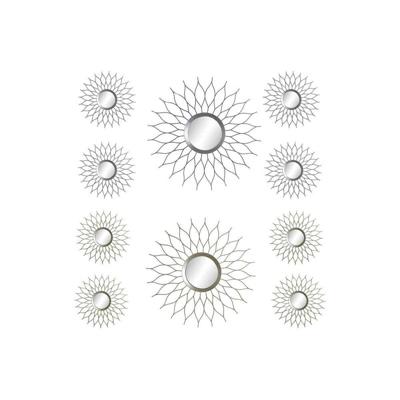 Wandspiegel DKD Home Decor Polypropeen (PP) (2 pcs) (5 pcs) Wandspiegel DKD Home Decor Polypropeen (PP) (2 pcs) (5 pcs)