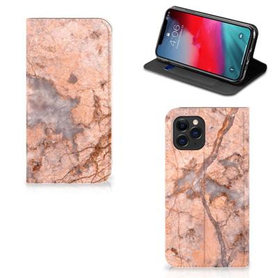 Apple iPhone 11 Pro | Standcase | Marmer Oranje Apple iPhone 11 Pro | Standcase | Marmer Oranje