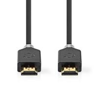 Nedis CVBW35000BK50 Hdmi™ Kabel Hdmi™ Connector Hdmi™ Connector 8k@60hz Earc Verguld 5.00 M Pvc Antraciet Doos - thumbnail