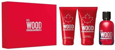 Dsquared2 Dsquared2 - Red Wood Giftset Edt 50 ML Shower Gel 50 ML Body Lotion 50 ML