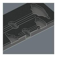 Wera 05137312001 Plukschuiminlegstuk 1 stuks (l x b x h) 344 x 392 x 30 mm - thumbnail