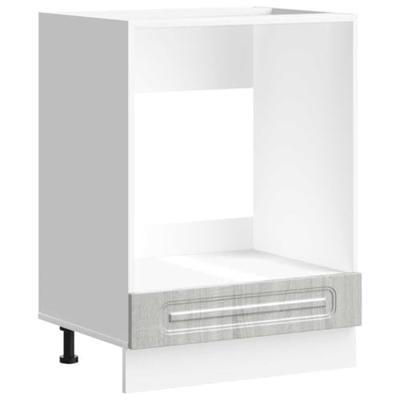 Ovenkast Kalmar bewerkt hout grijs sonoma eiken Ovenkast Kalmar bewerkt hout grijs sonoma eiken