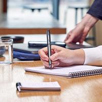 Rollerpen Parker IM Monochrome bronze fijn - thumbnail