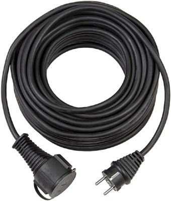 Brennenstuhl Bremaxx IP44 verlengsnoer 10m zwart AT-N05V3V3-F 3G1,5 - 1169870 - thumbnail