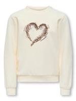 Kids ONLY winter sweater meisjes - wit - KogMarcy - regular fit - thumbnail