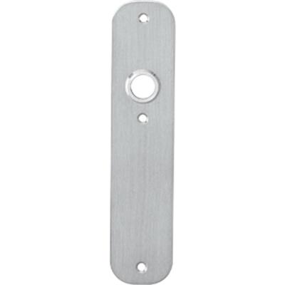 Schild plat 190x42x2mm WC72/8mm RVS Schild plat 190x42x2mm WC72/8mm RVS