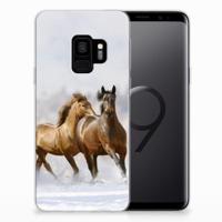 Samsung Galaxy S9 | TPU Hoesje | Paarden - thumbnail