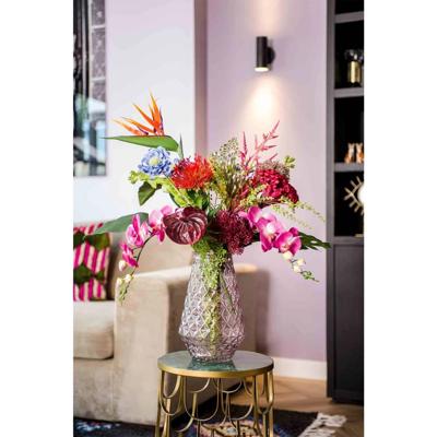 Zijdebloem boeket met Orchidee kunstplant excl. vaas Driesprong Collection - Driesprong collection Zijdebloem boeket met Orchidee kunstplant excl. vaas Driesprong Collection - Driesprong collection