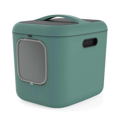 Rotho mypet biala xl kattenbak 61.4x49.2x57.6 cm groen