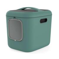 Rotho mypet biala xl kattenbak 61.4x49.2x57.6 cm groen - thumbnail