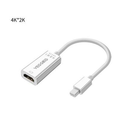 Mini DisplayPort Male to HDMI 2.0 Female Adapter Cable, 4K UHD Support, Black Mini DisplayPort Male to HDMI 2.0 Female Adapter Cable, 4K UHD Support, Black