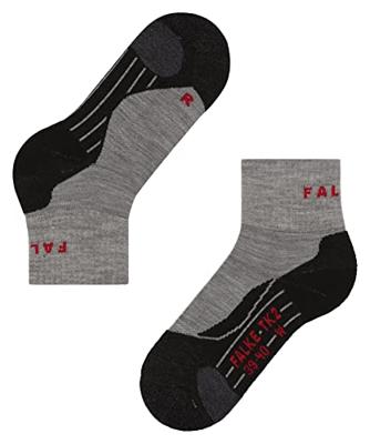 Falke Tk2 Explore Short Dames Wandelsok Light Grey 37-38