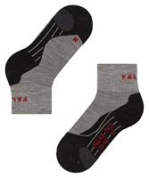 Falke Tk2 Explore Short Dames Wandelsok Light Grey 37-38 - thumbnail