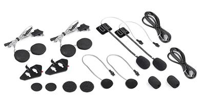 Midland C1410.01 BT Mini Twin Intercomset voor motorrijders Geschikt voor (helm) Universeel - thumbnail