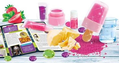 Cosmetic Discovery - Kit scientifico - I'M A GENIUS POCKET - Ingredienti naturali, ricette varie