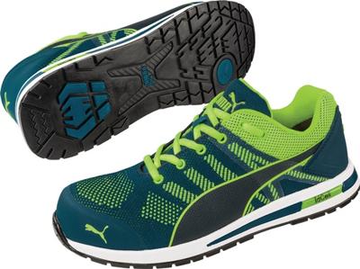 PUMA Elevate Knit Green Low 643170-42 Veiligheidsschoenen S1P Schoenmaat (EU): 42 Groen, Geel 1 stuk(s) PUMA Elevate Knit Green Low 643170-42 Veiligheidsschoenen S1P Schoenmaat (EU): 42 Groen, Geel 1 stuk(s)