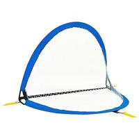 VidaXL 2 st kindervoetbaldoelen met opbergtas 119x82x84,5 cm - thumbnail