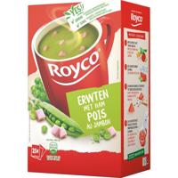 Royco Minute Soup classic erwten met ham, pak van 25 zakjes - thumbnail