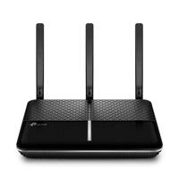 TP-Link Archer C2300 Dual Band draadloze MU-MIMO (Gigabit WiFi-router 1625Mbit/s (5GHz) + 600Mbit/s (2,4 GHz), 4 Gigabit LAN-poorten, 1 USB 3.0-poort, Print/Media/FTP/VPN-server) Zwart - thumbnail