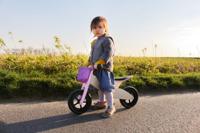Small Foot - houten driewieler en loopfiets 2in1 maxi roze - thumbnail
