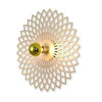 Ylumen Wandlamp Ombra Ø 50 cm mat goud - thumbnail