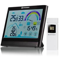 BRESSER VentAir Thermo-Hygrometer met Touch Screen en Aanbeveling voor Ventilatie - thumbnail