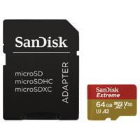 Sandisk microSDXC geheugenkaart - 64GB - Extreme - thumbnail