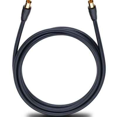 Oehlbach Easy Connect Digitale Antennekabel HD 2 Meter Zwart