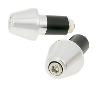 Vicma Handlebar plugs 17.5 mm silver, 656pl - thumbnail