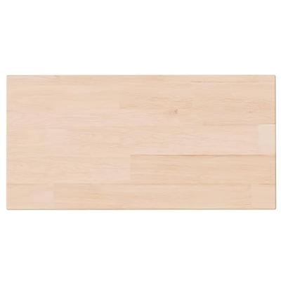 Plank 40x20x1,5 cm onbehandeld massief eikenhout