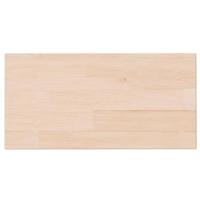 Plank 40x20x1,5 cm onbehandeld massief eikenhout - thumbnail