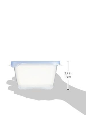 Curver set take away vershouddozen diep vierkant 5 x 1.1 liter