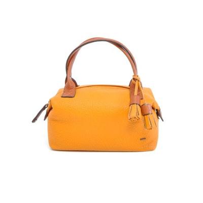 Leren handtas CHAMONIX curcuma