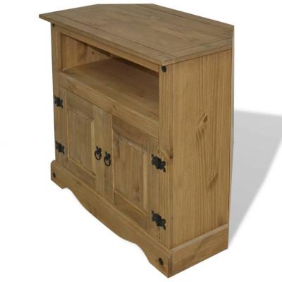 Wandtafel Mexicaans grenenhout Corona-stijl 80x43x78 cm