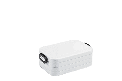Mepal Take A Break Lunchbox 18.5x12x6.5 cm Wit Mepal Take A Break Lunchbox 18.5x12x6.5 cm Wit