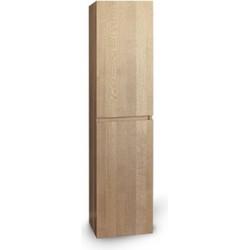 Looox Wood collection hoge kast 30x40x170cm old grey wwcs170-2