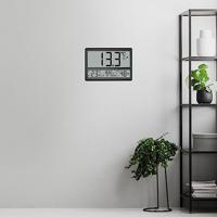 TFA Dostmann 60.4523.01 Wandklok Zendergestuurd 360 mm x 235 mm x 28 mm Zwart Groot display - thumbnail