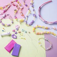 Creativ Company Hobbyset sieraden kids, diverse kleuren, 1 doos - thumbnail