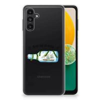 Samsung Galaxy A13 | A04s Telefoonhoesje met Naam Boho Bottle - thumbnail