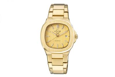 Gevril GV2 Potente Men's Swiss Automatic Gold Stainless Steel 18105