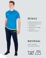 JAKO 8495 Trainingsbroek Active - Marine/Fluogeel - M - thumbnail
