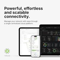 Zyxel WiFi 6 AX5400 Draadloos Access Point | Dubbele 2,5 GbE LAN-Poorten | Dual-Radio, Smart Mesh, MU-MIMO | Stroomvoorziening PoE+ of USB C (Niet Meegeleverd) | Cloud of Standalone [NWA210AXv2] - thumbnail