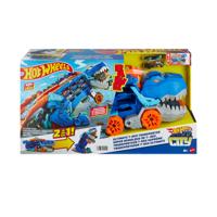 Hot Wheels city ultimate t-rex transporter speelset - thumbnail