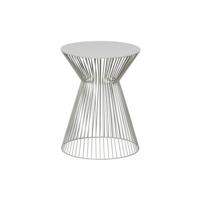 WOOOD Suus Bijzettafel - Metaal - Antique Beige - 46x35x35 - thumbnail