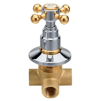 Doucheknop Twee-weg Omleider Sapho Antea Chroom/Goud