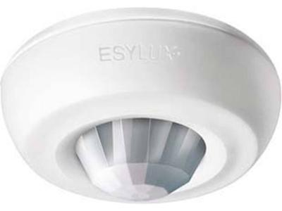 ESYLUX EB10430848 Bewegingsmelder (plafond) Opbouw (op muur) 360 ° Wit IP40