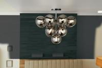Searchlight Plafondlamp GlasBerry Globe - 52131-13SM - thumbnail