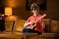 Ortega RUPUKI Earth Series Concert Size Ukulele Pumpkin Orange concert ukelele - thumbnail