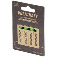 VOLTCRAFT HR06 Oplaadbare AA batterij (penlite) NiMH 2750 mAh 1.2 V 4 stuk(s) - thumbnail